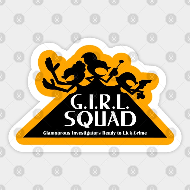 Girl Squad Sticker by RobotGhost